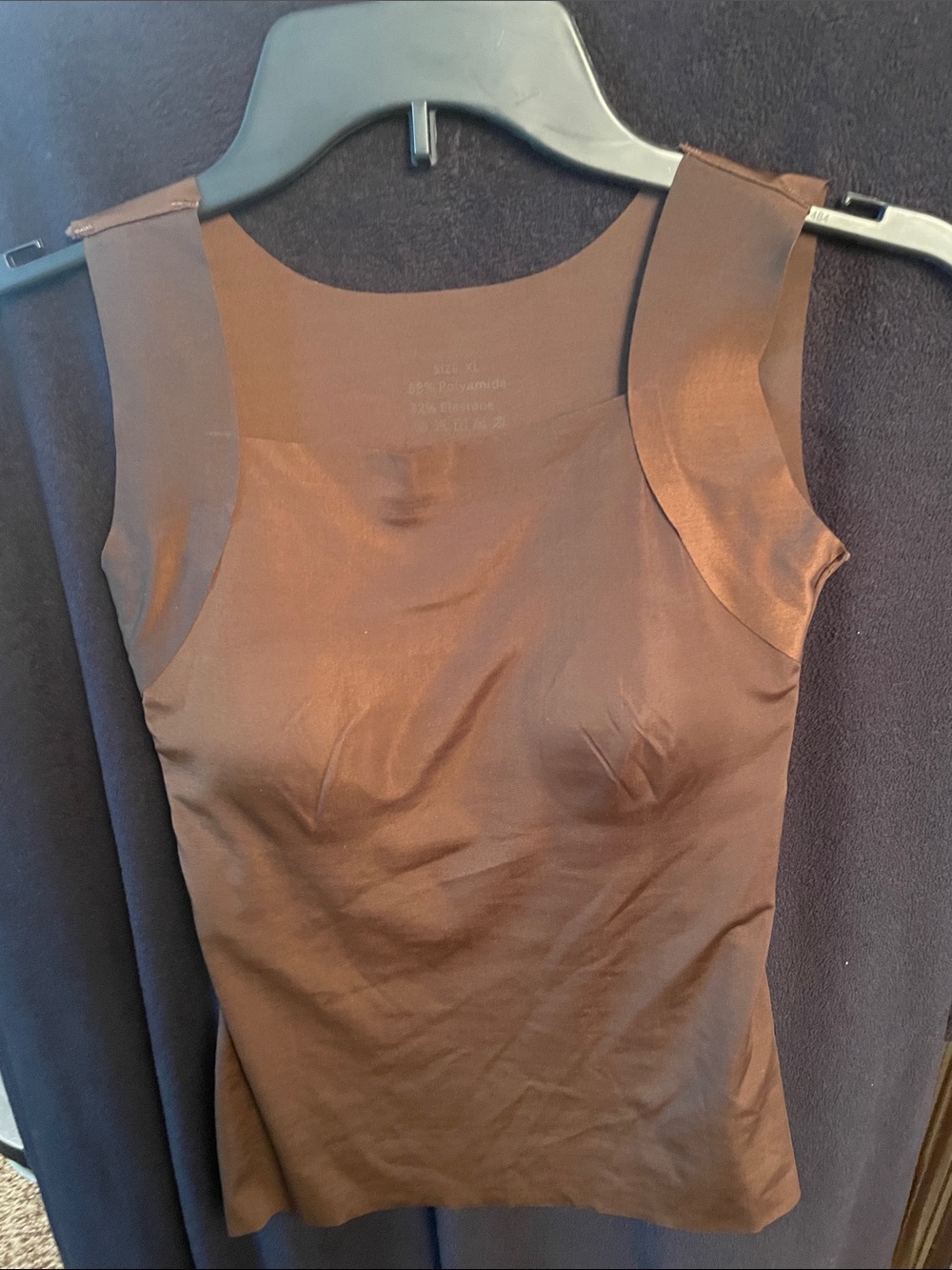 Women’s Brown Sleeveless Tank Top
